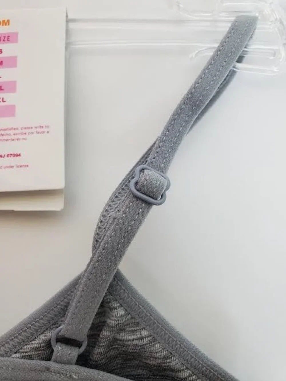 Maidenform Girl Heather Gray Basic Adjustable Strap Training Bra Size Small